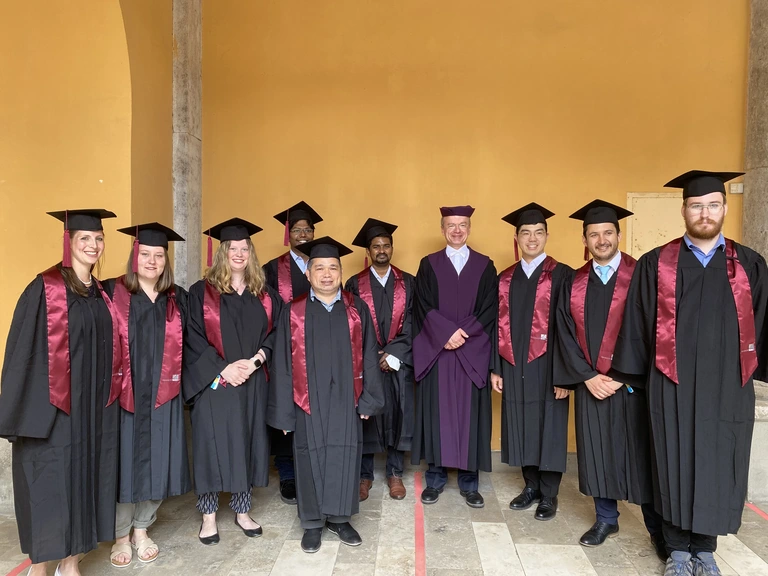 Gruppenbild vor dem Sternmarsch