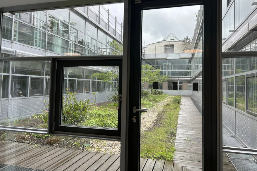 Blick auf dem dritten Obergeschoss