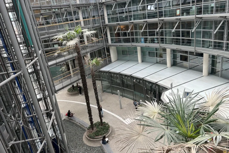 Blick in den Innenhof