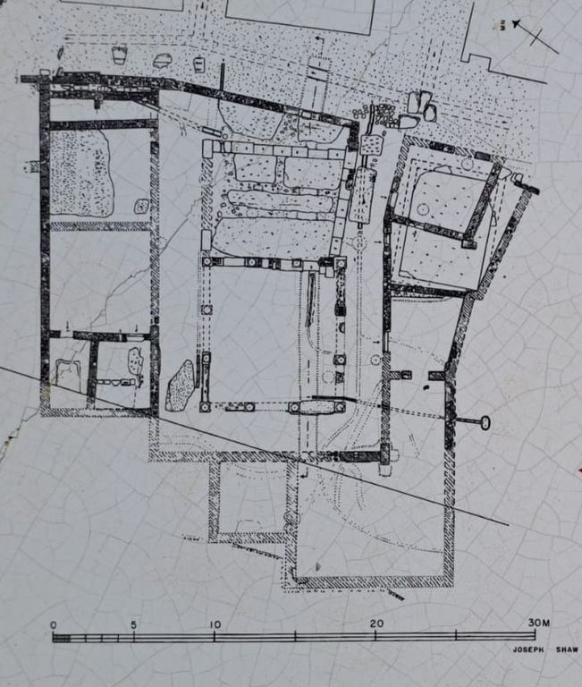 Plan of House of Aristodemus