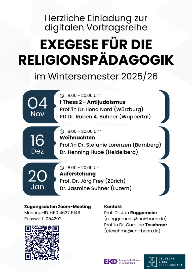 Exegese für die Religionspädagogik