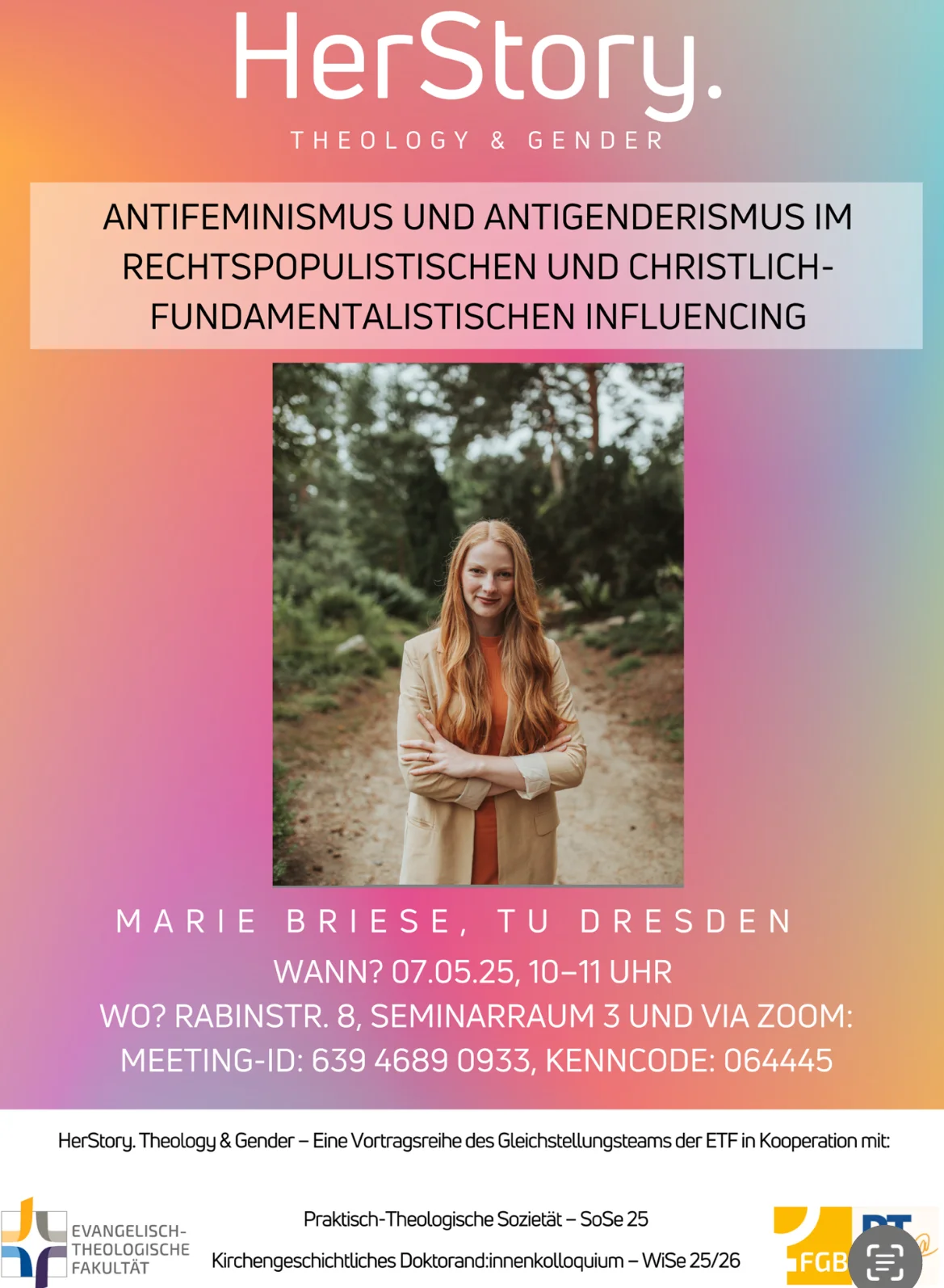 Plakat Gleichstellungssozietät