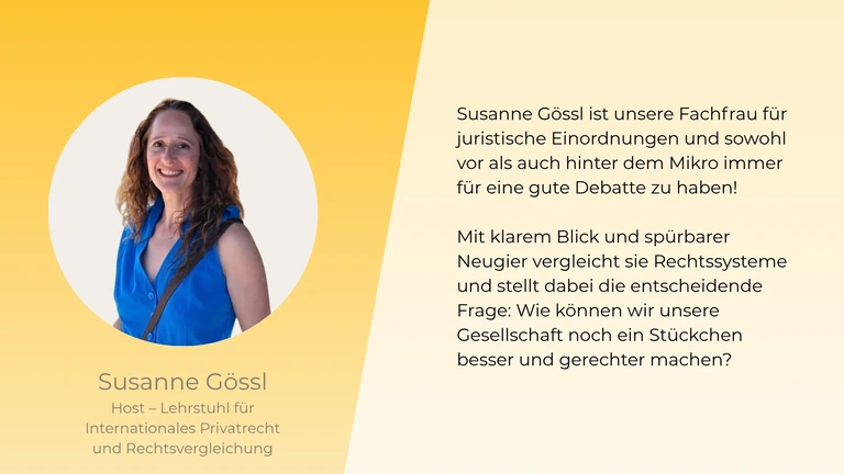 Susanne Gössl - Teamvorstellung