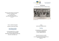 Lectio ultima von Prof. Dr. Wolfram Kinzig