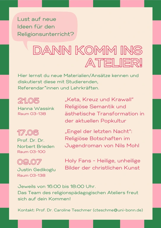 Religionspädagogisches Atelier