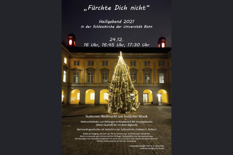 Heiligabend 2021 in der Schlosskirche der Universität Bonn