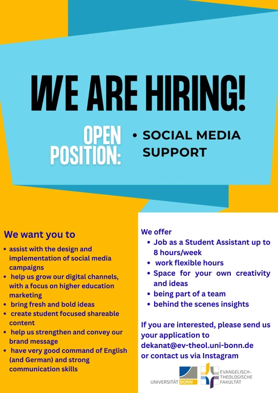 We are hiring!